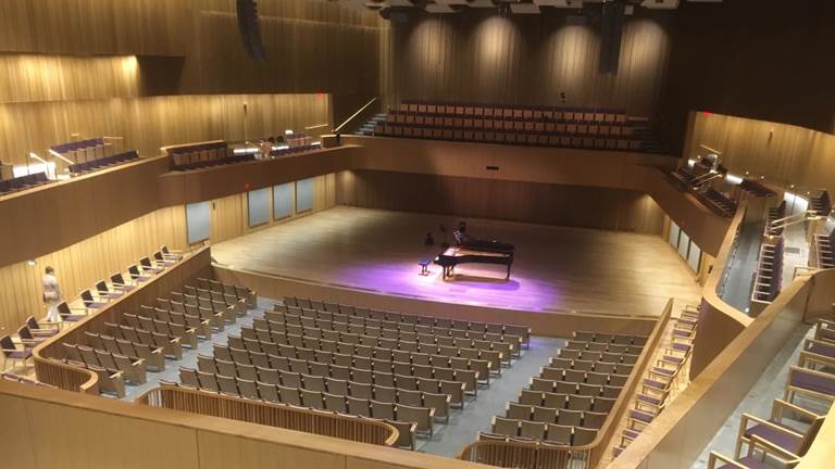 Van Cliburn Concert Hall at TCU