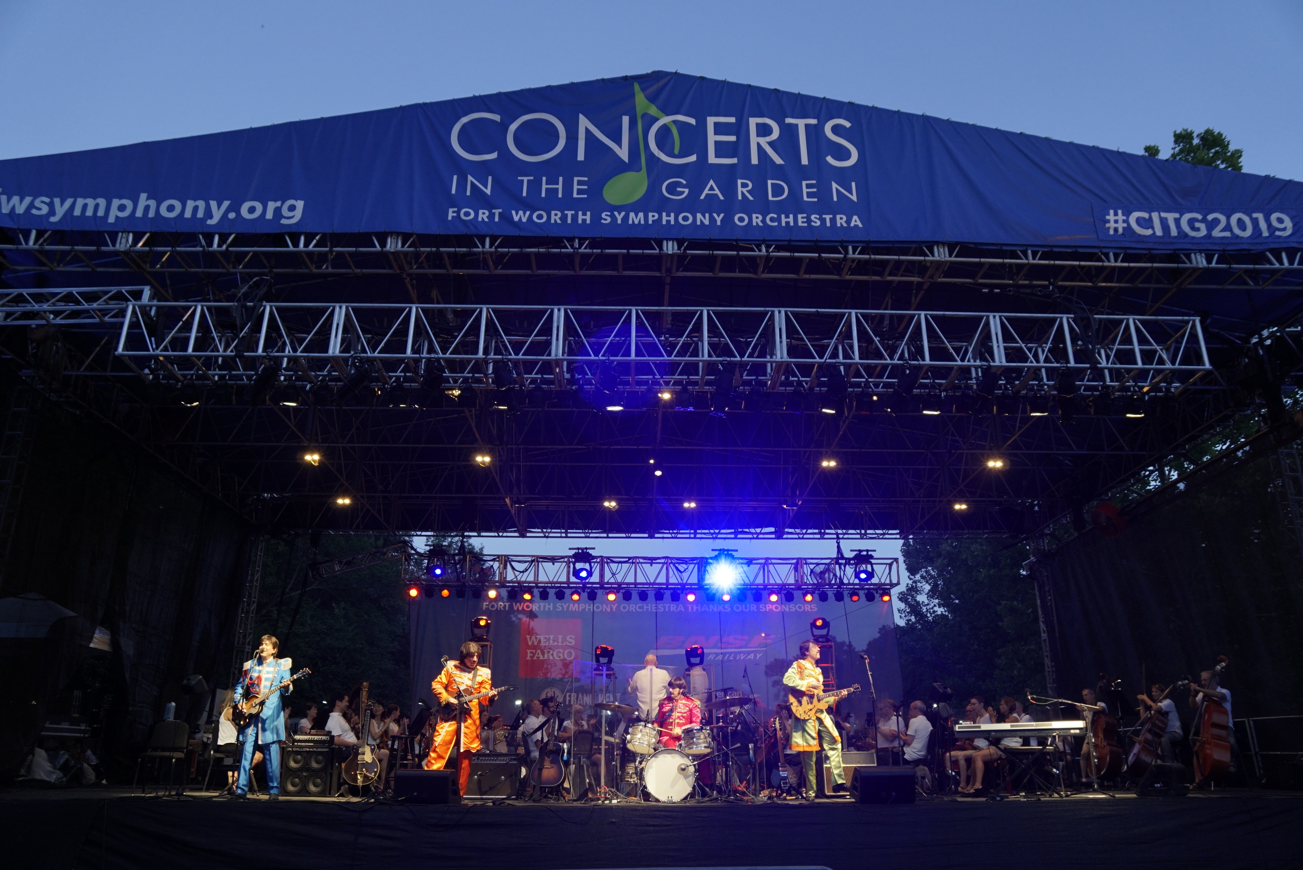 Concerts In The Garden Fort Worth Symphony Orchestra